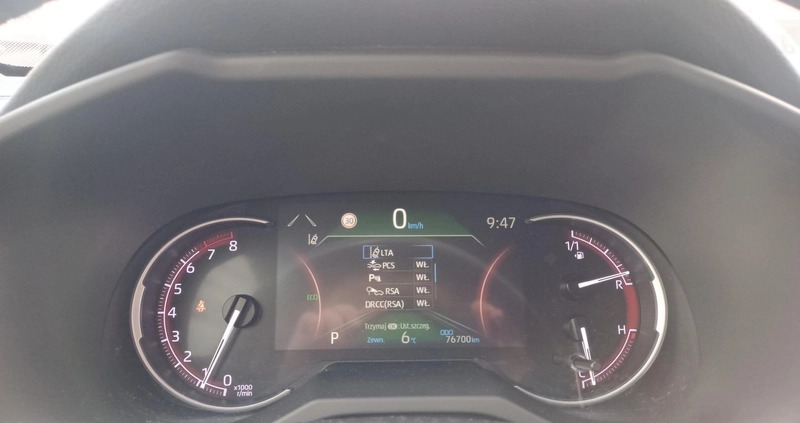 Toyota RAV4 cena 117900 przebieg: 77019, rok produkcji 2019 z Kalety małe 254